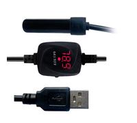 Kelisdi Ceramic Tiny Fish Cistern Stove Highlighting USB More Unsullied Digital Temperature Observe Four Thousand Tiny Aquariums USB Power