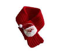 Kelisdi Christmas Pet Scarf Knitted Winter Accessory Acrylic Fabric for Dog Multiple Size Acrylic Pet Scarf