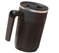 Kelisdi Coffee Stirring Mug Rechargeable Automatic Mixing Cup with Digital Temperature Display Drink Mixer Large Capacity Drink Mixer