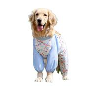 Kelisdi Colorful Dog Rain Leg Guard Full Body Jumpsuits with Protecting for Beach and Trail Exploration Protective Protectors