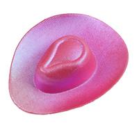 Kelisdi Colorful Miniature Western Hat Decor for Crafting Sewing Supplies, Cowboy Costume Accessories Wrapping Projects Western Hat