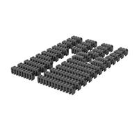 Kelisdi Computer Cable Organizing Holder Set 34PCS Acrylic Cable Organize Holder Clips For Power Supply Unit Cables