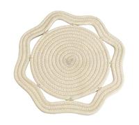 Kelisdi Decorative Octagonal Placemat Heatproof Table Mat for Home Kitchens Use Dining Table Protector Octagonal Placemat