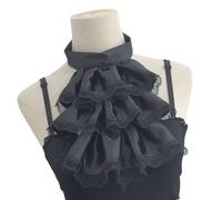 Kelisdi Elegant Lace Detachable Collar Bib Neck Decoration For Workplace Incidents Costuming Costume Soft Comfortable Wear Machine Washable Costume Collar