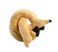 Kelisdi Engaging Noise Producing Dachshund Fabric Companion 1M Length Safe for Aggressive Chewers Interactive Noise Making Pet Toy for Indoor Play