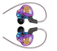 Kelisdi Enhances Bass Response Wire Headphones TangleFree Cable in Ear Earbuds Universally Compatibility Across Devices in Ear Dynamic Driver Bass Heavy Wire Earphones