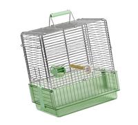 Kelisdi Folding Stainless Steel Bird Cage with Safe Durability Transporting Birdcage for Birds and Small Animals Easyly Transport Pet Carriers