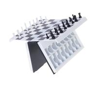 Kelisdi Friendly Chess Game Set Book Design Compacts Promotes Learning Interaction Innovative Book Styles Folding Chesses Set Practical Design for Travel Storage Educational Chesses Game