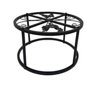 Kelisdi Heavy Duty Metal Stand for Chicken Feeder Outdoor Use with Spill Proof Design Easy Assembly Waterer Holder Rack Livestock Feeding Accessory