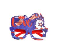 Kelisdi Independence Day Glasses Eyewears Party Celebrate With And Spirit Festivitys US Letter Decorations Independence Day Party Supplies