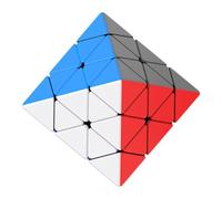 Kelisdi Innovative Octahedron Speed Puzzle Cube Stickerless Brains Game Magical Puzzle for All Ages Stress Reduce Octahedron
