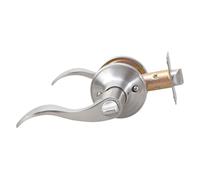Kelisdi Keyed Entry Door Levers Reversible Door General Latches Handle Adjustable for Right Or Left Side Installation Bedroom Security