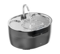 Kelisdi Large Capacity Automatic Pet Water Bowl Dispenser SelfCirculating Systems Stainless Steel Spouts for Hydrations Cats Fountain Automatic Circulating