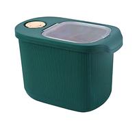 Kelisdi Large Capacity Rice Storage Bucket With Lid Clear Window 5kg/10kg For Home Food Room Grain Container Household Sealed Box Grain Bucket With Lid