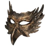 Kelisdi Lightweight Hawks Cosplay Adjustable Headband, Ventilated Design for Halloween & Costume Accessories Carnivals HawksMask