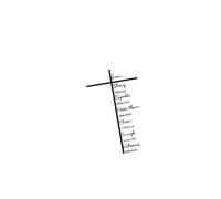 Kelisdi Metal Crosses Wall Decors Bible Verses Sign Bible Theme Scripture Hangings for Room Kitchen Religious Home Decors Art