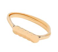 Kelisdi Modern Elastic Belt Adjustable Spring Waistband Elegant Design Waiststrap For Women Business Meeting Formal Event Metal Spring Stretch Waist Belt