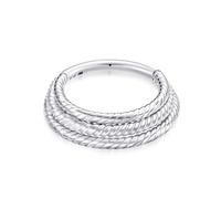 Kelisdi Modern Nose Rings for Individualistic Styles with Comfortable Wear Multiple Layer Bells Designs Daily Casual Use Nose Rings