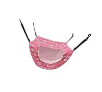 Kelisdi Multi-Function Cats Lounger Washable Fabric Hammock with Adjustable Straps for Indoor & Cage Use Pet Hammock