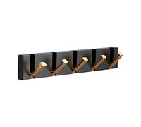 Kelisdi Nail-Free Adhesive Hooks Bathroom Towel Hooks Strong Wall Concealed Folding for Various Scenes at Home Wall for Coats Heavy Duty Modern Adhesive Hanging