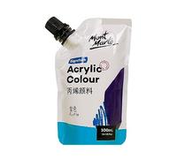 Kelisdi Non Fading Non Toxic Single Color Paint For Painters Acrylic Paint 11 Colors (100ml Pouches) In Bags Rich Pigment