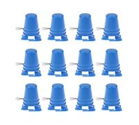 Kelisdi Pack of 12 Small Winds Up Robot Portable Size Easy to Use Clockwork Toy Great for Parties and Family Winds Up