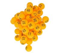 Kelisdi Pingpong Balls Educational Game School Activity Multipurpose for Various Recreational Uses Light Weight Lottery