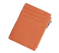 Kelisdi Portable Card Case with License Slot and Coin Pouch Wallet Great for On The Go Individuals Coin Purse