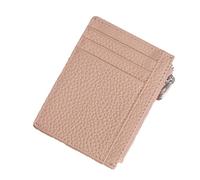 Kelisdi Portable Card Case with License Slot and Coin Pouch Wallet Great for On The Go Individuals Coin Purse