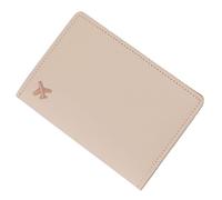 Kelisdi Practical PU Leather Passports Wallet with Elegant Embroidery Passports Protective Case Travel Essential Card Organized Passport Cover