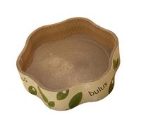 Kelisdi Pre Assembled Scratcher Bed Featuring Enclosed Bottom to Contain Debris Ideal for Small to Intermediate Sized Cats Stylish Scratcher