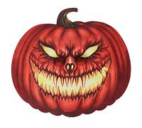 Kelisdi Pumpkin Scary Horror Clown Laugh Squash Carnaval Easter Party Masquerad Cosplay Costume Scary Pumpkin See Through Eyes And Mouth