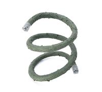 Kelisdi Reptiles Green Plant Hide Vine Flexible Perch Terrarium Jungle Habitat For Lizards Snake Decorative False Plant Reptiles Enclosure Accessories