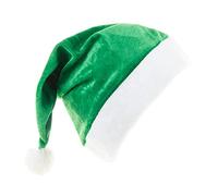 Kelisdi Santa Hat Cap Holiday Hat Christmas Hats Santa Cap For New Year Festive Holiday Party Velvet Plush Super Soft Funny Christmas Hats Adults Baby Kids Women Boy Girl