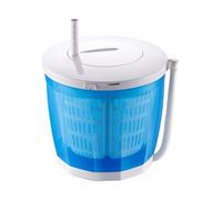 Kelisdi Space Saving Manual Clothes Cleaner with Spins Dry Function Easy Assembly Washer Washing Machine for Apartments Travel Outdoor Camping Washing Machine