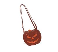 Kelisdi Stouthearted Halloween Encouraged Bicolor Shoulder Purse Permanent Synthetic Leather Multiple Pocket Plan Ergonomic Carrying Large Capacity Work Bag