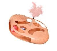 Kelisdi Strong Puss Participatory Device Containing Puzzle Factors and Quills for Pursuing Practice and Mind Training Constructed of Strong Polystyrene Polystyrene Puss Toy