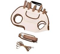 Kelisdi Stylish Pet Bags Double Carry Methods Hand and Shoulder Leash for Secure and Comfortable Pet Transport Portable Carrier Secure Pet Comfortable Carrier