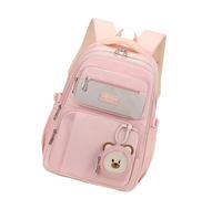 Kelisdi Trendy Children's Backpack With Ample Storage Space School Bag Daypack Easy To Carry Great For Outdoor Adventures Nylon Bag