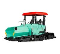 Kelisdi Vehicle Paver Toy Model Child Safe Rounded Edges Model Road Paving Machine for Roleplay Game Boys Gift Kids Paver Engineering