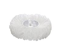 Kelisdi Ventilated Decorative Neckpiece For Blouses Permanent Polyster Substance Exemplary For Outdoor Tasks And Parties Lightweight Detachable Ruffled Collar