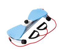 Kelisdi Waist Twist Board with Resistance Band Cores Workouts Twist Board Machine Nonslip Twisting Stepper Enduring Twisting Fitness Tool