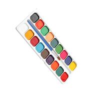 Kelisdi Watercolor Paint Set With Valentines Card For Kids Classroom Exchange 12/14/18 Color Watercolor Paint With Brush Valentines Day Set