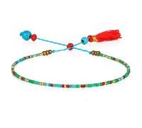 KELITCH New Friendship Bracelets Miyuki Beaded Woven Strand Bracelets for Women Bracelets Bangles