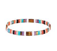KELITCH Tila Beads Stretch Bracelet Boho Handmade Strand Bangle Charming Jewelly For Women