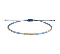 KELITCH Women Bracelets Candy Color Friendships Stackable Adjustable Bracelets Miyuki Beads Bracelets (Dark Blue 49D)