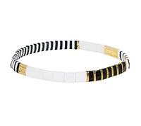 KELITCH Women Tila Beads Charm Bracelet Stretch Bracelets Candy Colors Wrap Friendship Bracelets - C