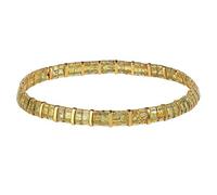KELITCH Women Tila Beads Stretch Bracelets Candy Colors Friendship Charm Bracelets