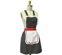 Kella Milla Retro 50's Polka Dot Apron for Women