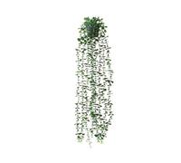 Kellegour Artificial Hanging Plant,Fake Hanging Plants with Pot,Artificial Potted Plant Hanging Vines,Fake Ivy Potted Plants for Home,Decor,Room,Office,Wall,Patio,Table Shelf(33.46inch)